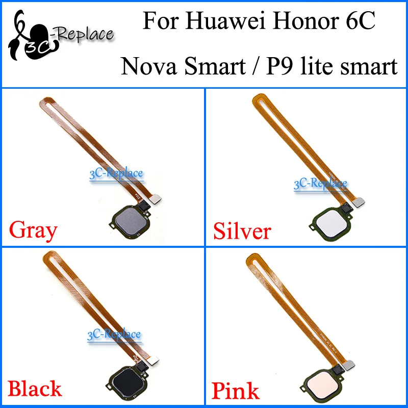 Сканер отпечатков пальцев для Huawei Honor 6C / Nova Smart p9 lite умный сенсорный датчик ID
