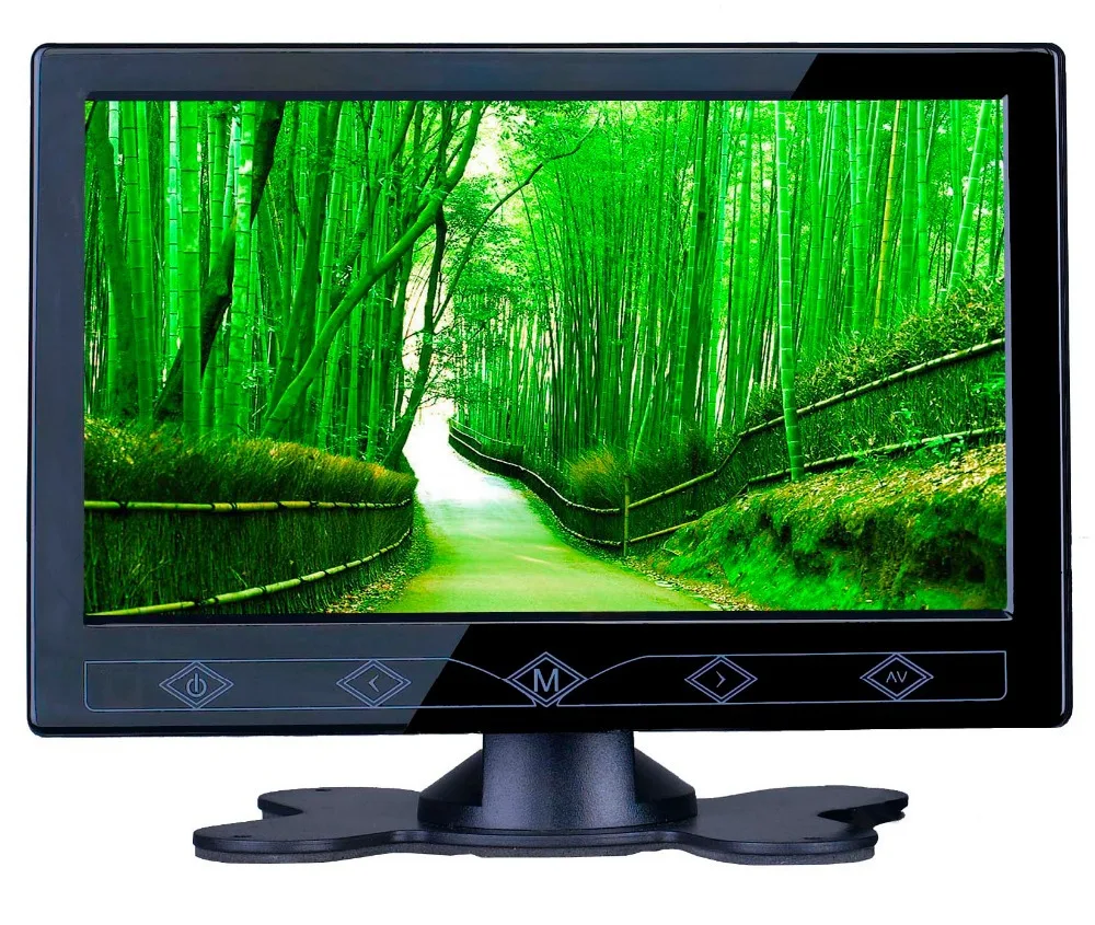 

9 inch super slim car Analog LCD TV monitor with touch button,Support USB/SD,speaker,video,input AV In/Out,new model