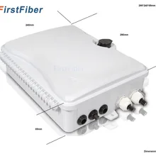 FTTH 16 ядер оптоволоконная коробка 16 портов 16 каналов сплиттер коробка Крытый Открытый волоконный сплиттер Коробка ABS FF-FTB-16-B