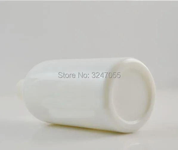 Элегантные пустые косметические эфирные масла 5 ml10ml15ml20ml30ml50ml100ml белые стеклянные