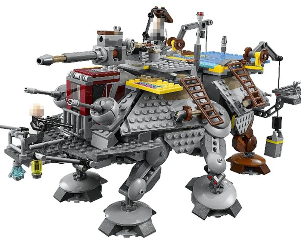

IN STOCK Free shipping lepin 1022Pcs 2016 New 05032 Captain Rex's AT-TE Building Blocks Brick Toy Compatible 75157