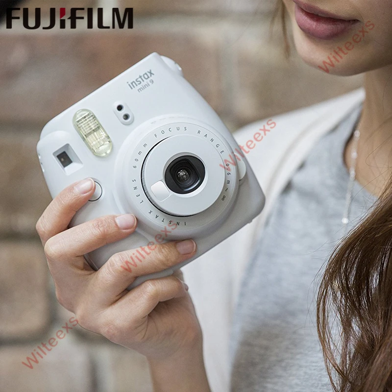 Fuji пленка Instax Mini 9 мгновенная fuji камера + 20 листов пленки, фото-камера всплывающие линзы Авто замер мини печать цифровая камера