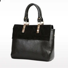 Fashion Retro Style Genuine Leather Messenger Handbags Large Capacity Shoulder Tote Shoulder Bags