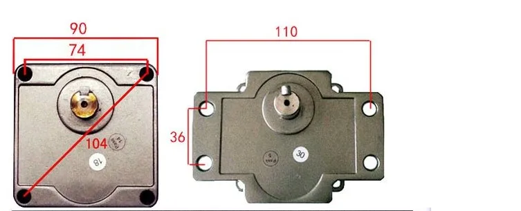 5GU-120W/усиленный однофазный 220 В скорость двигатель переменного тока передач двигателя Мини 120 Вт