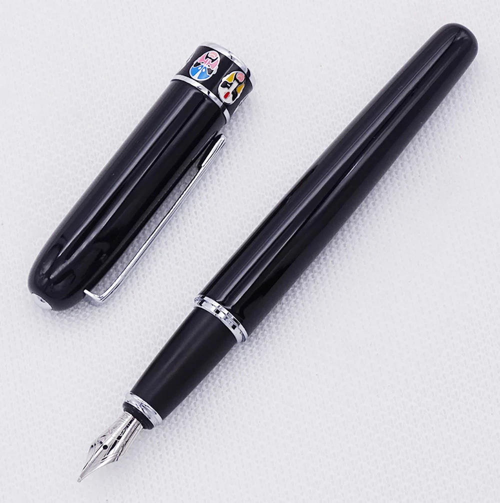 Duke 805 качество авторучка Пекинская опера ритм узор, уникальный дизайн письменная ручка офисные бизнес поставки черный