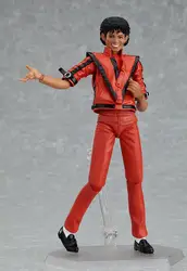 Аниме Рисунок 14 см Figma 096 Майкл Джексон MJ триллер ПВХ фигурку Коллекционная модель игрушки куклы подарок