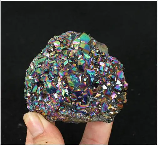 2 фунта аметист радуги висмут титановые силиконовые кластеры|cluster| |