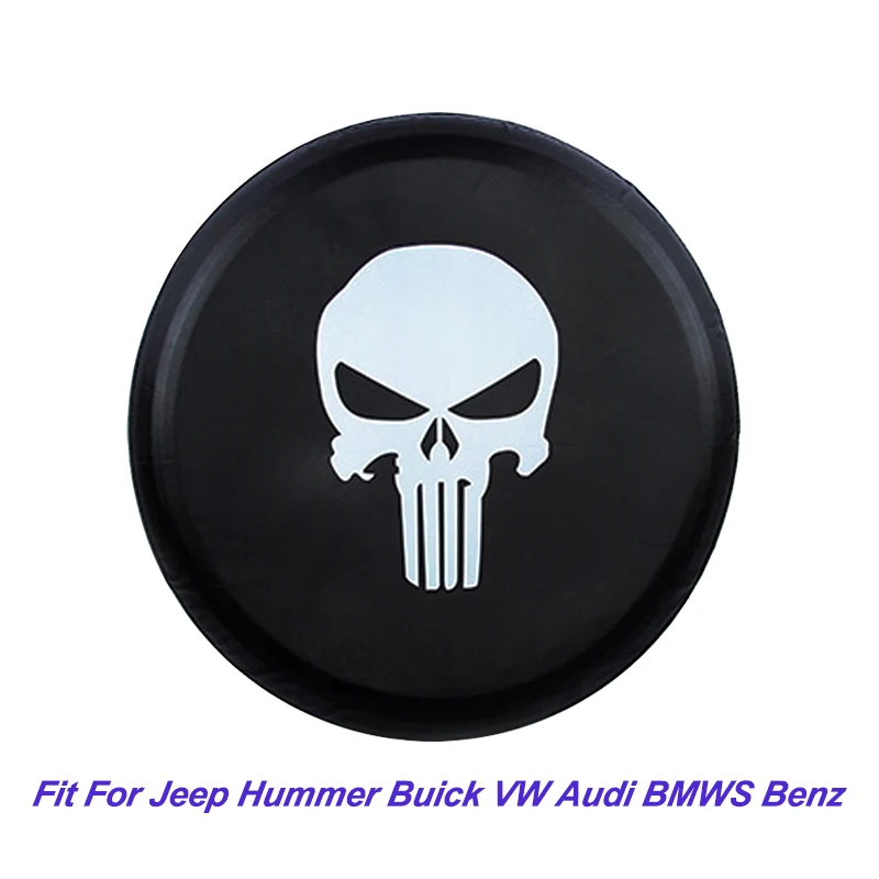 

14" 15" 16" 17" Inch Spare Wheel Tire Cover PVC Leather Universal Spare Tire Cover Fit For Jeep Hummer Buick VW Audi BMWS Benz