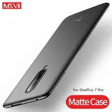 One Plus 7 Pro Case Cover MSVII Ultra Thin Matte Coque For OnePlus 7 Pro Case OnePlus 7Pro PC Hard Back Cover OnePlus7 Pro Case