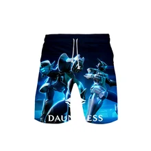 Dauntless игра Летние повседневные шорты Мужская спортивная одежда короткие тренировочные штаны бегущие дышащие звери охотничьи экшн мужские шорты
