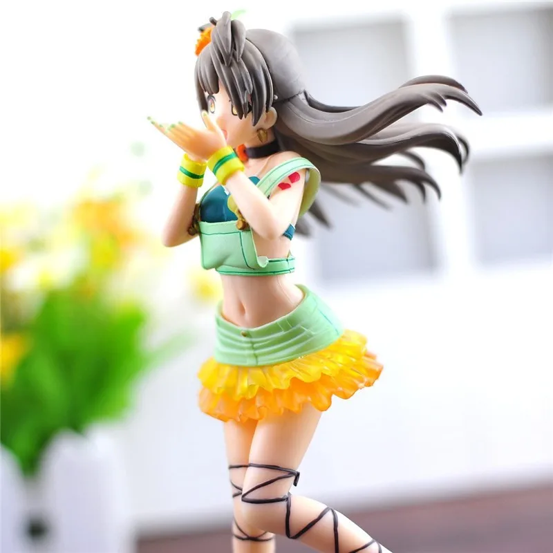 Anime Game Figuras 22cm Love Live PVC Action Figure Model Collection Toys Summer Smile 1.2.jump Style  (2)