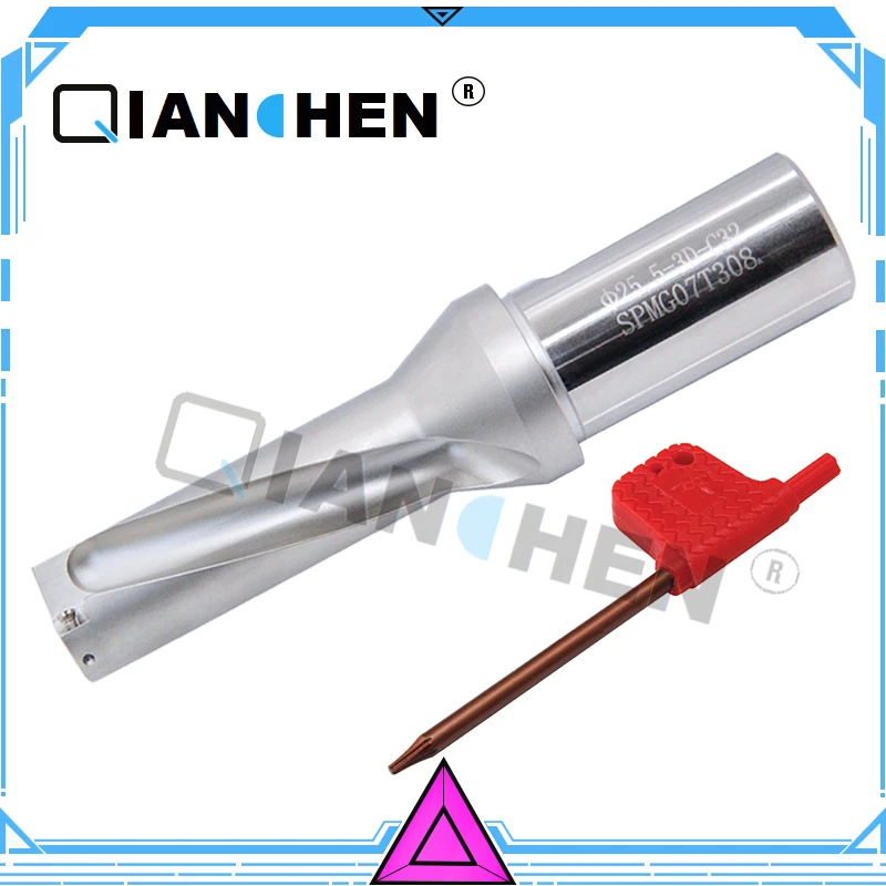 

25.5mm -32mm 5D WC05 WC06 SP07 SP09 Drill Type For Wcmt Spmg Insert U Drilling Shallow Hole,indexable insert drills,u drills