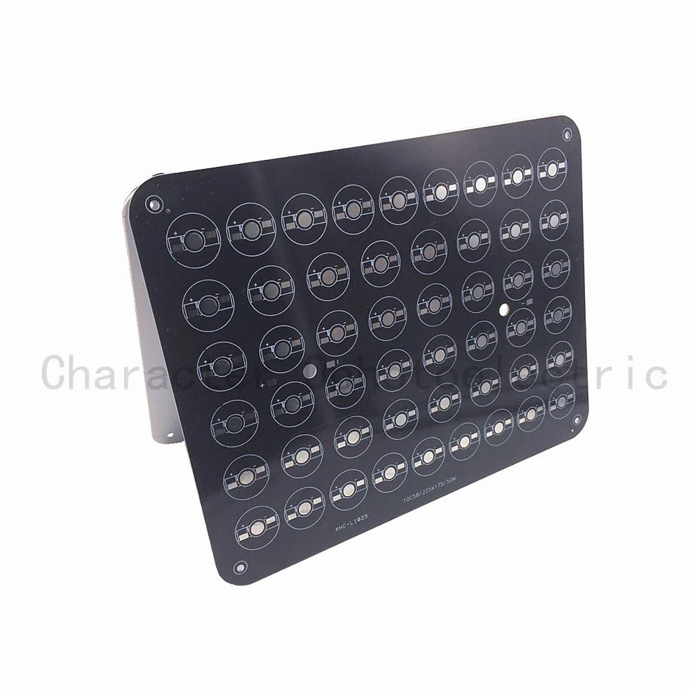 

50W 10x5 225*175MM Aluminium PCB Circuit Board for 50pcs x 1W,3W High Power LED
