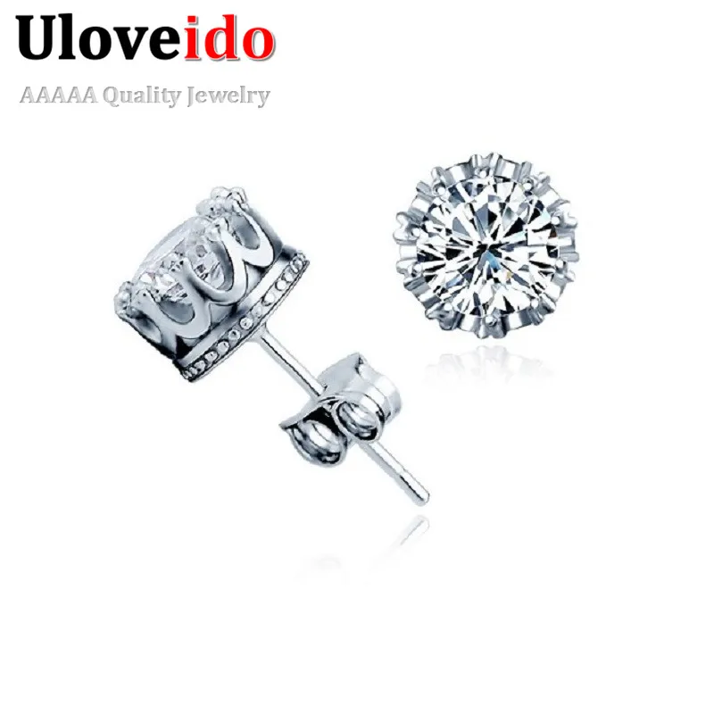 Daesar Gold Plated Earrings Womens Stud Earrings Heart Earring