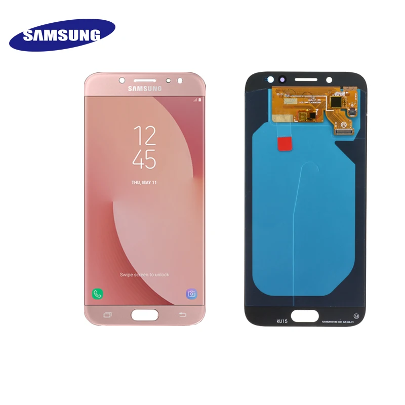 5,5 ''OLED дисплей для SAMSUNG Galaxy J7 Pro J730 lcd для SAMSUNG J7 дисплей сенсорный экран дигитайзер J730F тест