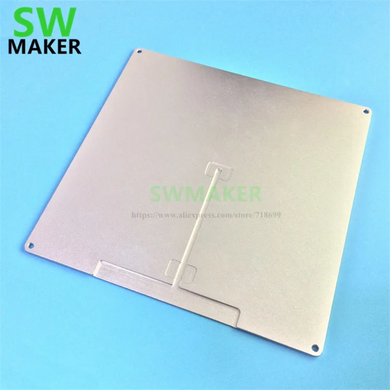 Запчасти для 3D принтера SWMAKER Reprap Prusa i3 анодированная алюминиевая опорная пластина