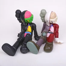 Originalfake KAWS Dissected Companion PVC Action Figure Collectible Model Toy 21cm without box