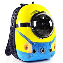 Воздухопроницаемая космическая капсула для домашних животных кошка собака сумка рюкзак для собак для котенка щенка чихуахуа маленькие домашние животные дорожные сумки набор для пещеры