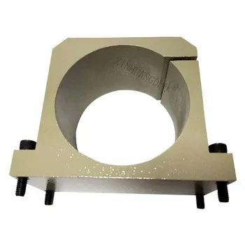 

80mm spindle motor bracket seat cnc carving machine clamp motor holder cast aluminum sandblasting surface 80mm spindle motor