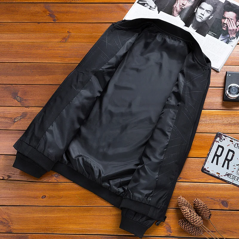 2019 Baseball Jacket Men Brand Casual Solid Fashion Slim Zipper Jackets Men High Quality Streetwear Overcoat Male Pilot Jackets 2019 Baseball Jacket Men Brand Casual Solid Fashion Slim Zipper Jackets Men High Quality Streetwear Overcoat Male Pilot Jackets