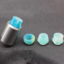 810 Resin Universal Drip Tips Luminous Mushrooms font b Vape b font Drip Tips Electronic Cigarette