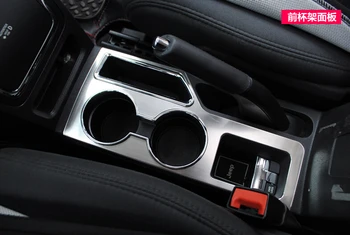 

water cup holder decoration Frame cover trim 1pcs for Jeep compass 2011-2015