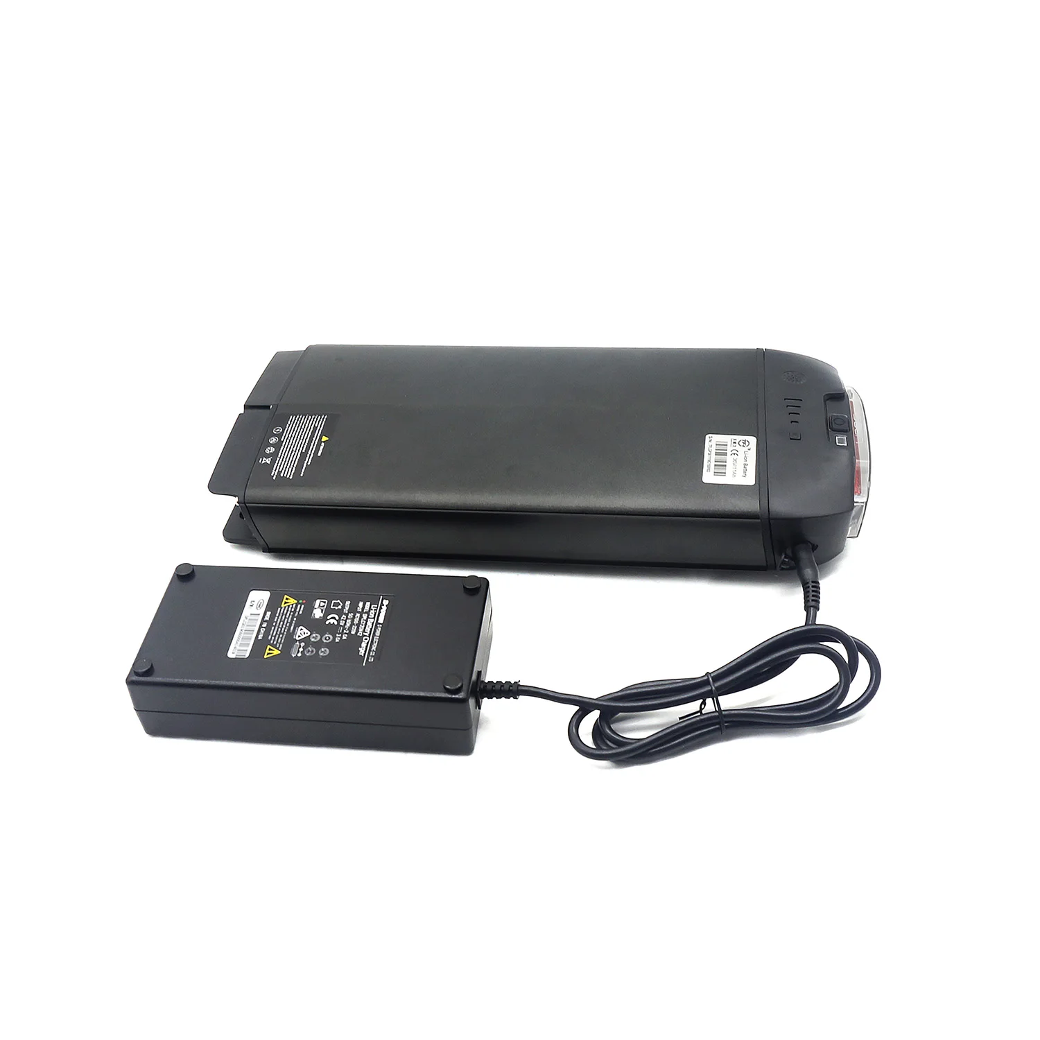 Clearance Okfeet Powerful Bateria 36V 48V 13Ah 16Ah Rear Rack Battery for Bafang  eBike Battery + Double Layer Luggage 2