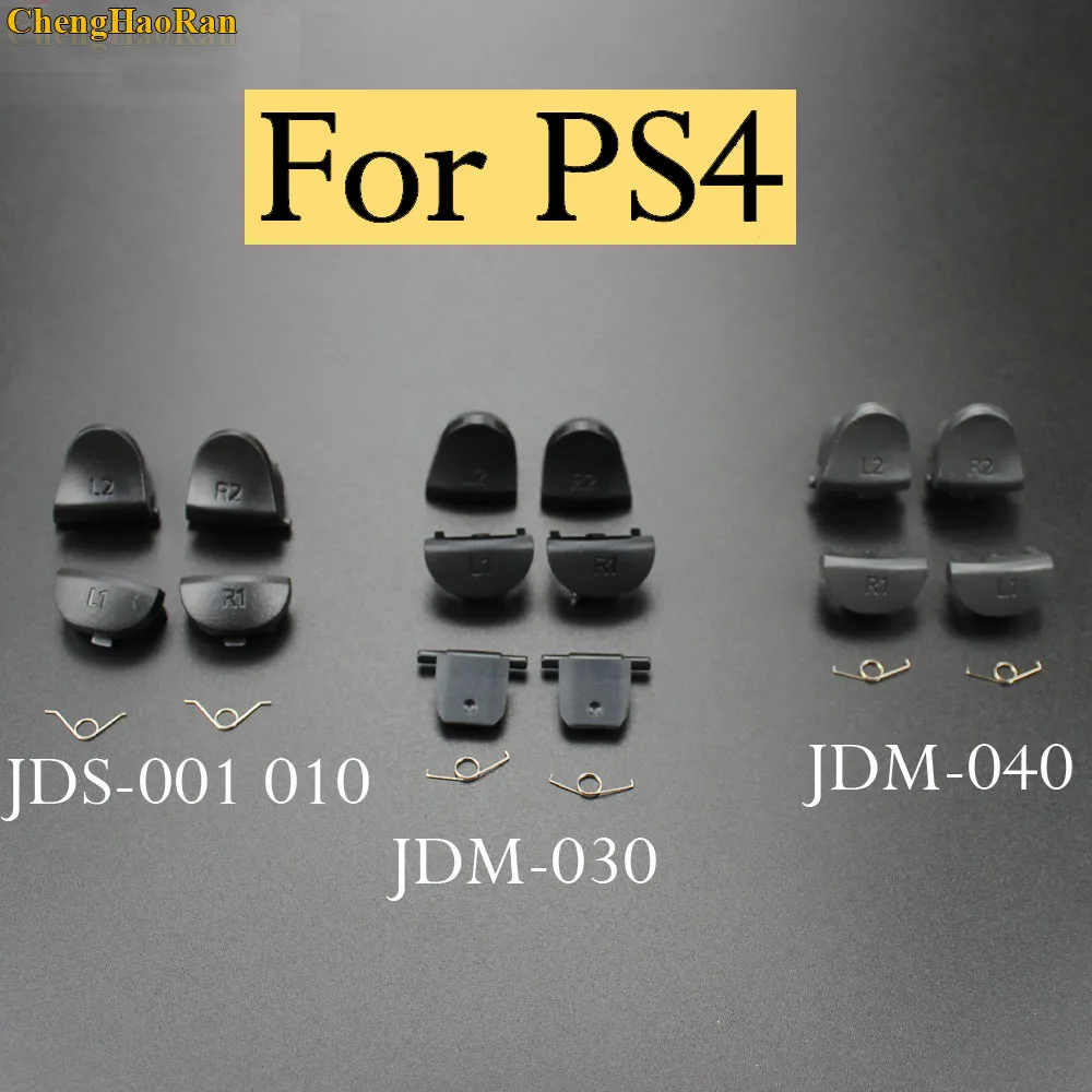 

3 models For Playstations 4 JDS 040 JDM 040 JDM-030 Controller Trigger Spring L1 R1 L2 R2 Parts Buttons For PS4 Triggers Buttons