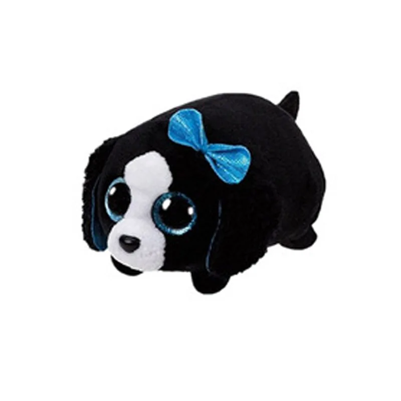 10 cm Teeny Tys unicornio negro de peluche de felpa Regular muñeca coleccionable juguetes para niños juguetes brinquedos Ty Beanie Boos