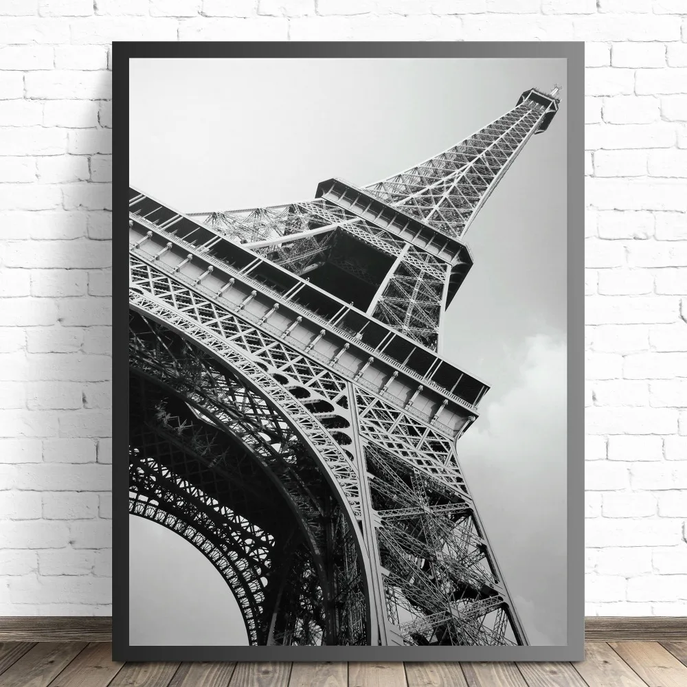 Paris Black And White Photography Canvas Prints Modern Painting