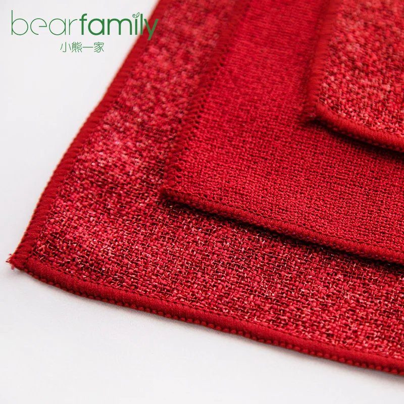 3pcs Polished cleaning cloth Microfiber cloth for pans dishes cookware antibacterial kitchen towels for household heavy duty