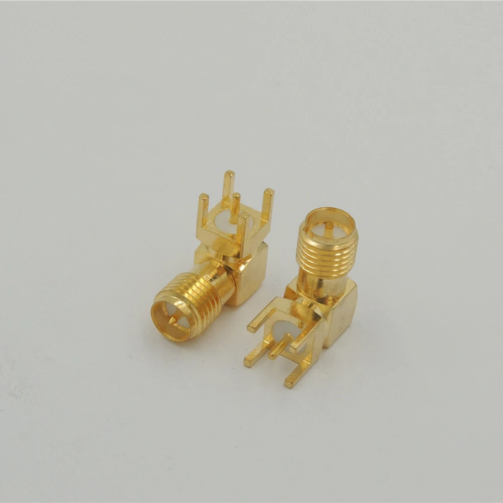10 шт. Gold RP SMA Розетка центральный прямоугольный фоторадиочастотный разъем|connector