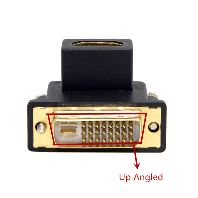 Special Offers 90D Up & Down Angled DVI 24+1 to HDMI Male to Female Swivel connector hdmi dvi hdmi adapter for Computer & HDTV & Graphics Card Special Offers 90D Up & Down Angled DVI 24+1 to HDMI Male to Female Swivel connector hdmi dvi hdmi adapter for Computer & HDTV & Graphics Card