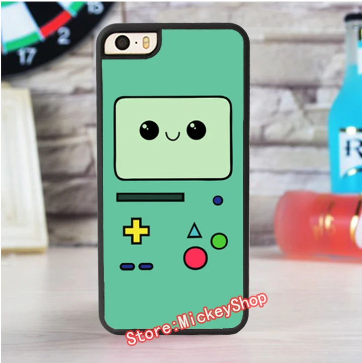 Beemo Adventure Time 5 fashion cover case for iphone 4 4s 5s 5c 6 &amp plus 6S *wq79 |