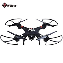 WLtoys RC Quadcopter 2.4GHz 4CH 6 Axis Gyro Drones RTF Aircraft 2.0MP Camera Fly Drone Dron Support WiFi Real-time Transmission