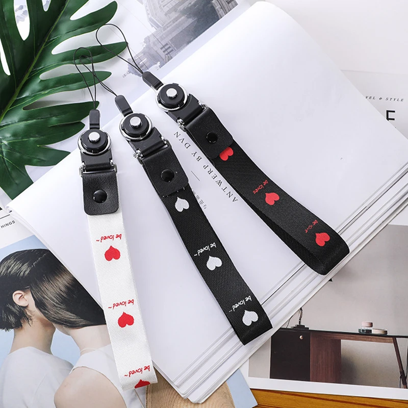 5 قطعة لطيف الحبل الرقبة حزام للمفاتيح ID بطاقة أحزمة هاتف المحمول لهواوي USB شارة حامل DIY شنق حبل