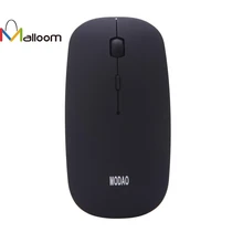 Malloom Супер тонкая перезаряжаемая игровая мышь мыши Bluetooth 3,0 Беспроводная мышь для ПК и ноутбука и Android планшет мыши#30