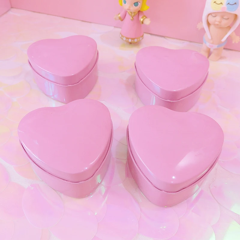 1 шт. Милая коробка в форме сердца для кукол коллекция серьги девушек