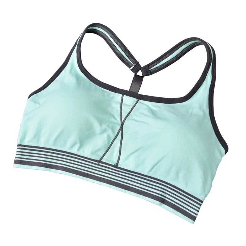 

Sport Bras Push Up Sport Breathable Running Quick Fitness Bra Dry Yoga Jogging One Shockproof Piece Top