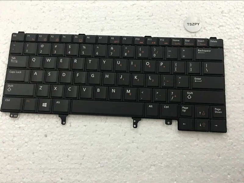 Новая клавиатура США для DELL E6420 E5420 E5430 E6220 E6320 E6330 E6430 NSK-DV3BC CN-06JKJJ без подсветки |