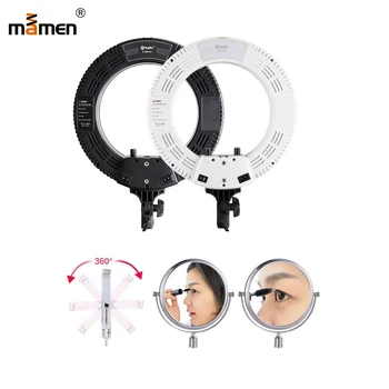 

13.8 inch 35cm MAMEM Interface Dimmable LED Selfie Ring Light Camera Phone Photography Video Makeup Lamp With Tripod Phone Clip