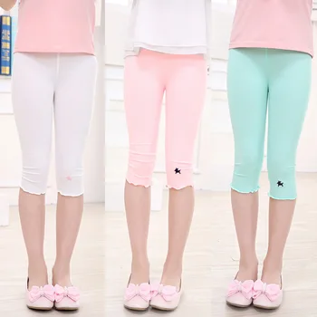 

Baby Pants Leggings Summer New Children's Clothing Children's Embroidery Girls Pants