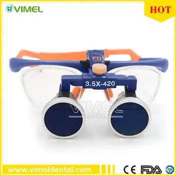 

Medical Devices High Quality 3.5X Dental Loupes Optical Glass Lenses