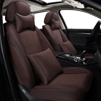 

High Quality Ice Silk Automobiles Seat Covers For Volkswagen vw passat polo golf tiguan jetta touareg auto accessorie styling