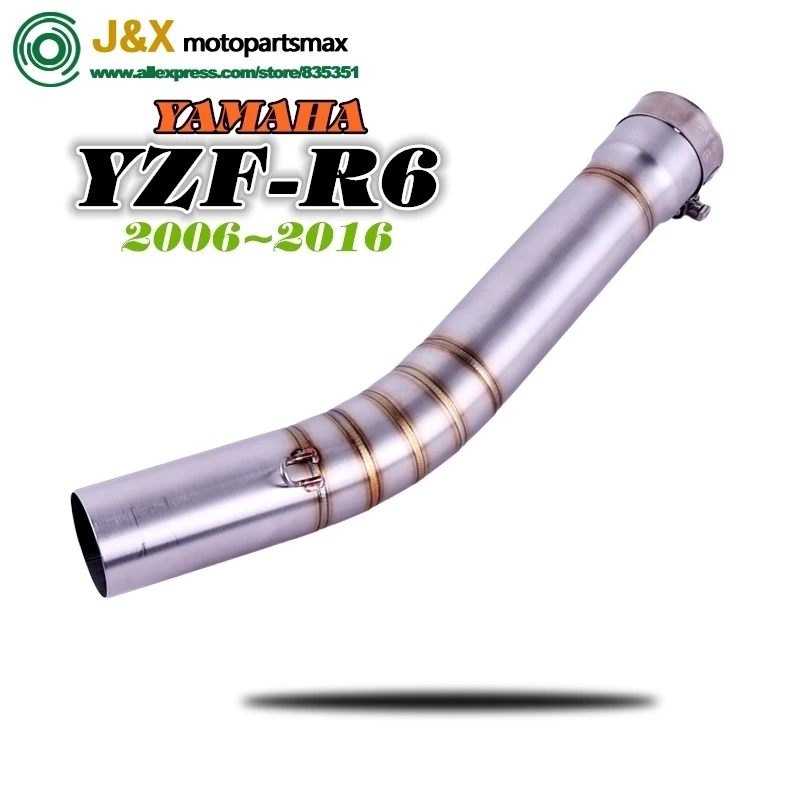 yamaha r6 mid pipe