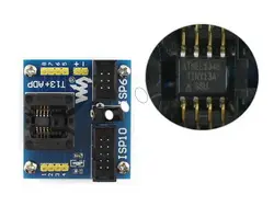 T13 + ADP # ATTINY13 attiny12 attiny15 attiny25 SOIC8 (150 млн.) AVR программирования адаптер Тесты разъем