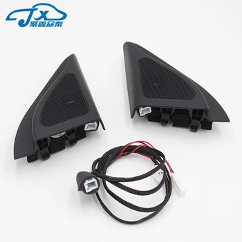 

For Hyundai ix25 CRETA speakers tweeter car-styling Audio trumpet head speaker ABS material triangle speakers tweeter