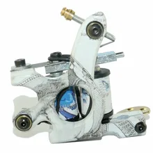 Горячая шейдерный Лайнер тату машина 10 основы катушки профессиональная Классическая чугунная тату машина пистолеты