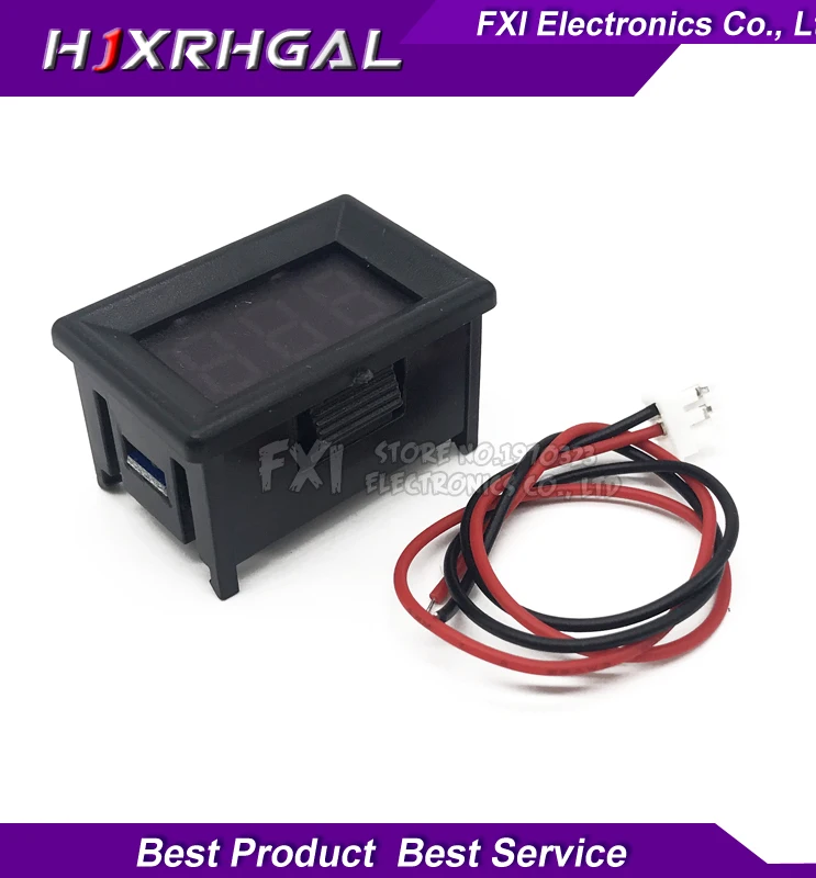 

1pcs Mini LED Module 0.36inch 2.5-30V DC Car Motor Red LED Digital Voltmeter Volt Voltage Panel Meter new