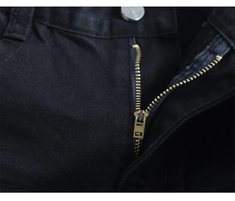 2018 для мужчин новая мода черный джинсы тонкие прямые брюки для девочек тренд повседневное бизнес мотобрюки более размеры 27-33 34 36 38 40